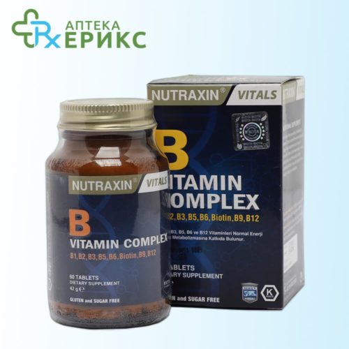 Nutraxin B-Complex 60 tableti