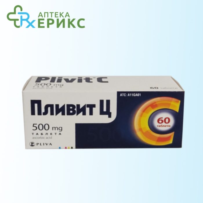 Plivit C Vitamin C 500