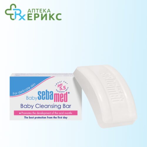 Sebamed Baby Cleansing Bar - детски сапун со пантенол