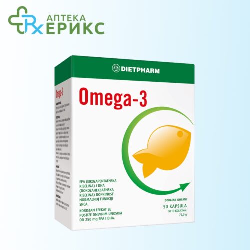 Omega 3 со EPA + DHA капсули Dietpharm
