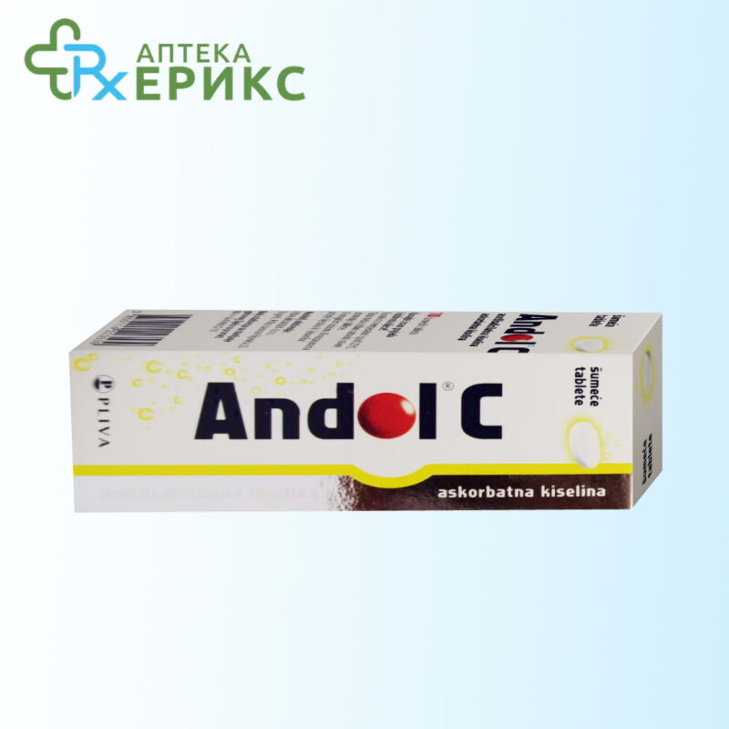 Andol Andol C шумливи таблети | Аптека ЕРИКС