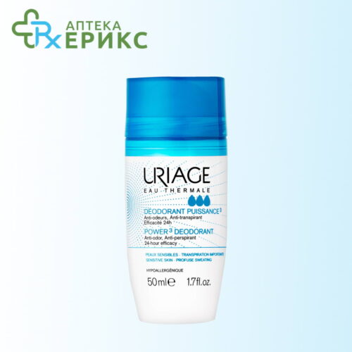 uriage power3 deodorant roll on za cuvstvitelna koza