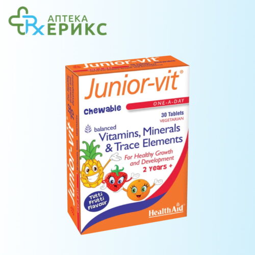junior vit tableti za zvakanje