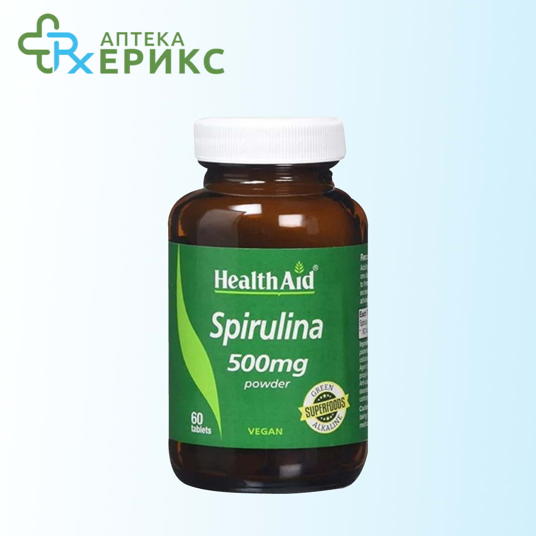 HealthAid spirulina tableti