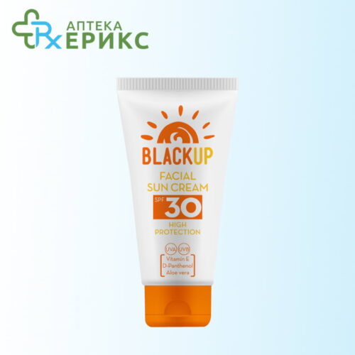 black up krem za soncanje lice spf 30