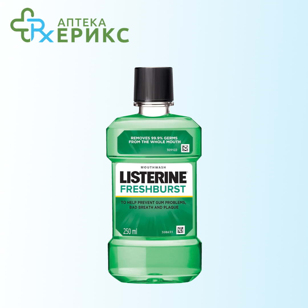 listerine fresh brust