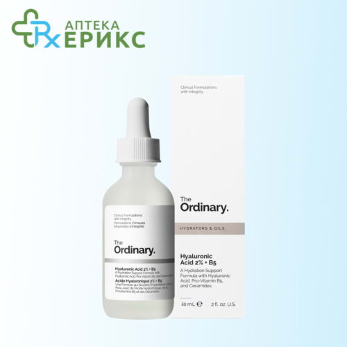 the ordinary serum so 2 hijaluronska kiselina i b5